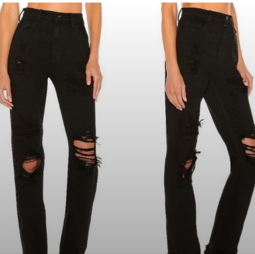 Free People Busted Knee Skinny Jeans